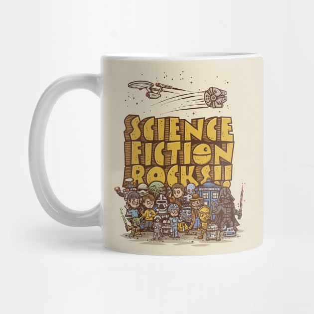 Science Fiction Rocks by kg07_shirts